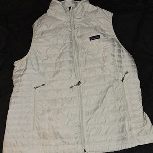Patagonia Nano Puff Insulated Vest - Women's White Puffer XXL EUC